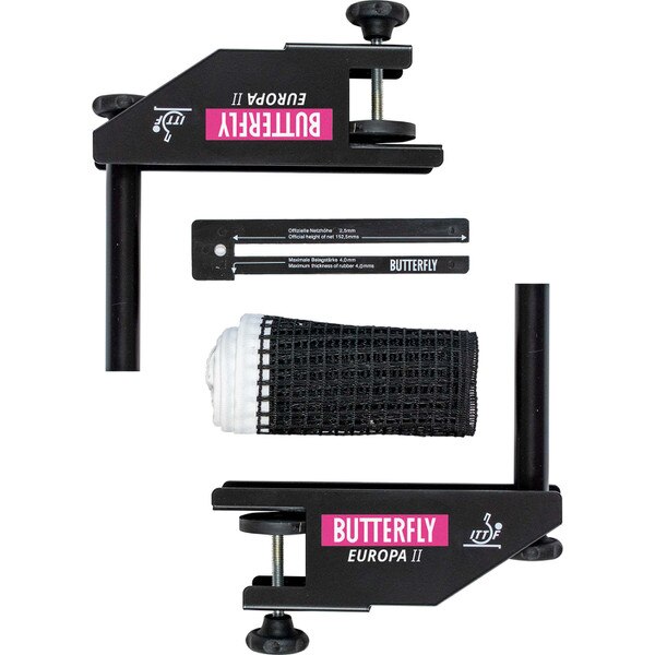 Butterfly Europa II Net Set - Brackets - Net - Net Height Measure